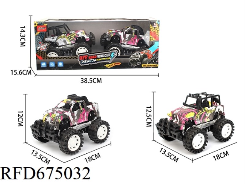 GRAFFITI OFF-ROAD INERTIAL VEHICLE