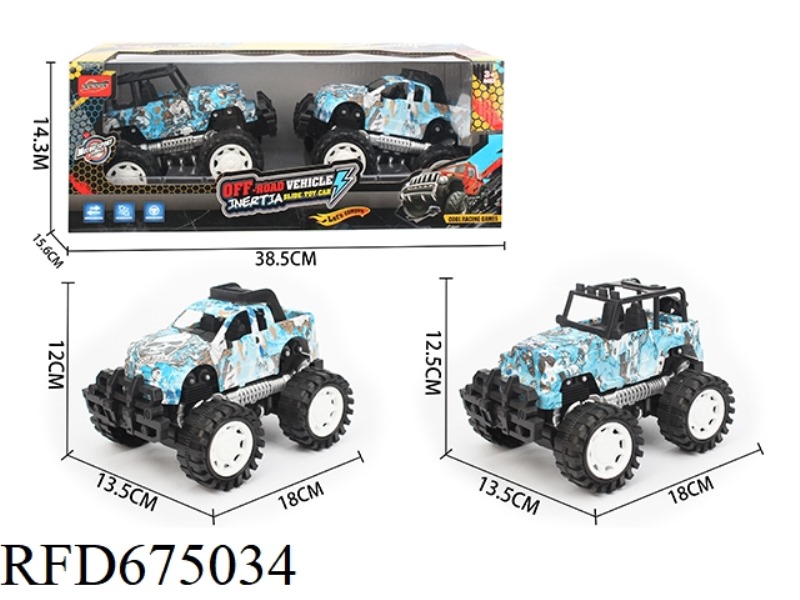 GRAFFITI OFF-ROAD INERTIAL VEHICLE