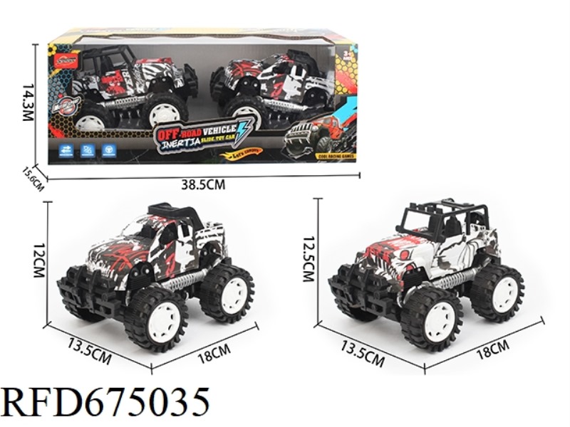 GRAFFITI OFF-ROAD INERTIAL VEHICLE