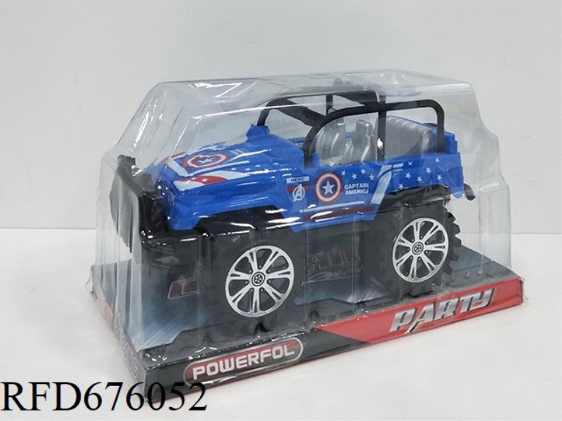 CAPTAIN AMERICA INERTIA JEEP