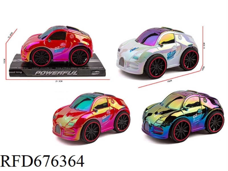 Q-VERSION 1:20 BUGATTI INERTIAL RACING CAR
