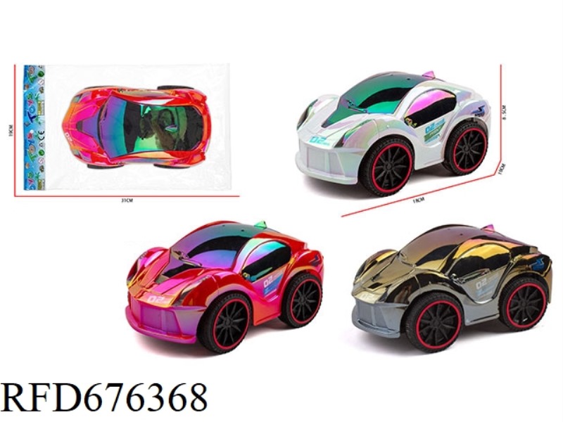 Q-VERSION 1:20 FERRARI INERTIAL RACING CAR