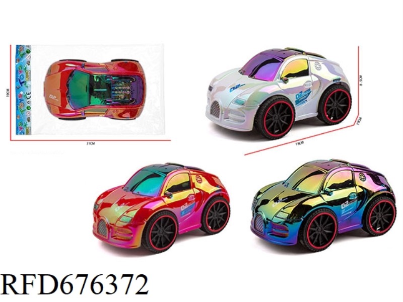 Q-VERSION 1:20 BUGATTI INERTIAL RACING CAR