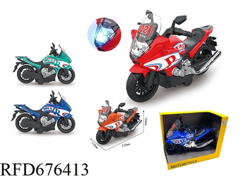 INERTIAL AUDIO-VISUAL MOTORCYCLE