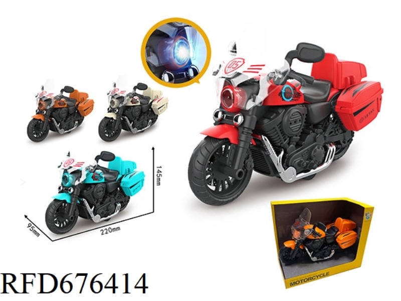 INERTIAL AUDIO-VISUAL MOTORCYCLE