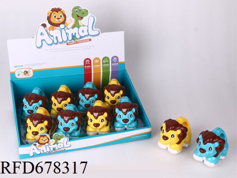 CARTOON INERTIAL LION (8 PIECES)