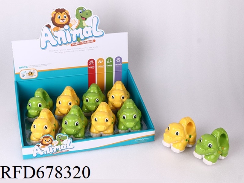 CARTOON INERTIAL CROCODILES (8 PIECES)