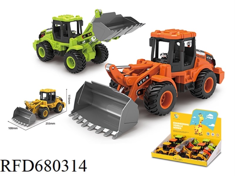 INERTIAL EARTHMOVING ENGINEERING VEHICLES /6 PIECES
