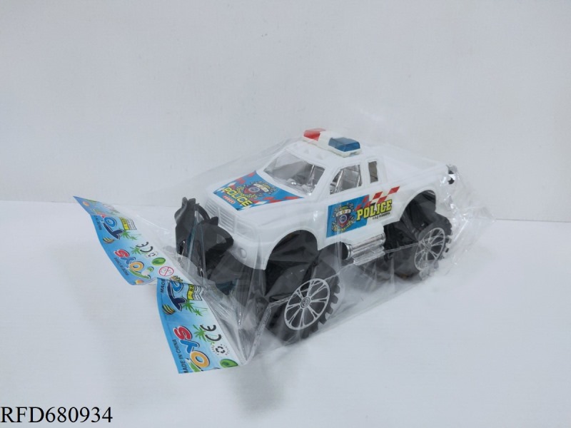 SOLID COLOR INERTIA CAR POLICE CAR