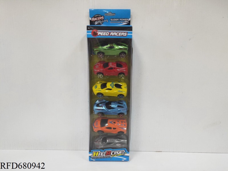 PAINTED SPORTS CAR