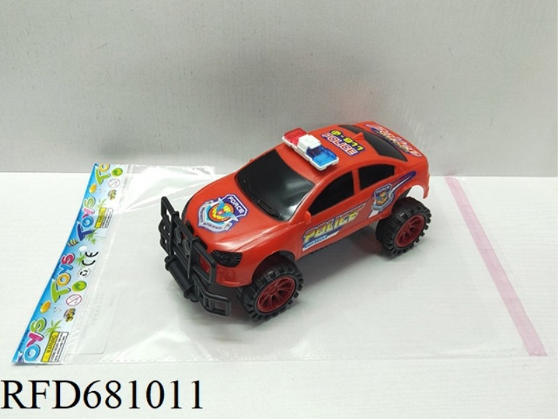 INERTIAL SOLID COLOR OFF-ROAD POLICE CAR