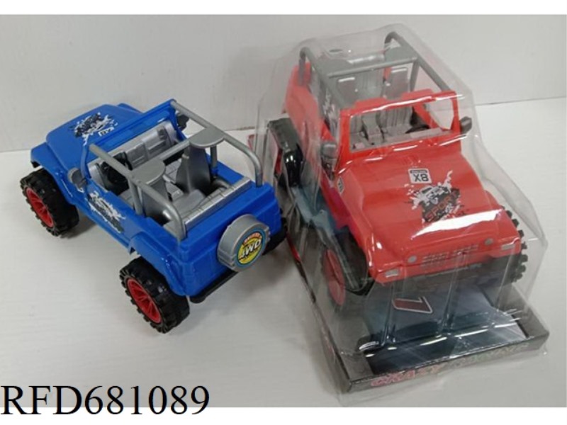 INERTIA JEEP 3-COLOR YELLOW RED BLUE (GCC)