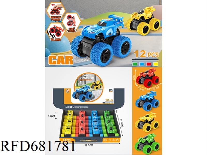 12-PACK INERTIAL FOUR-WHEEL DRIVE