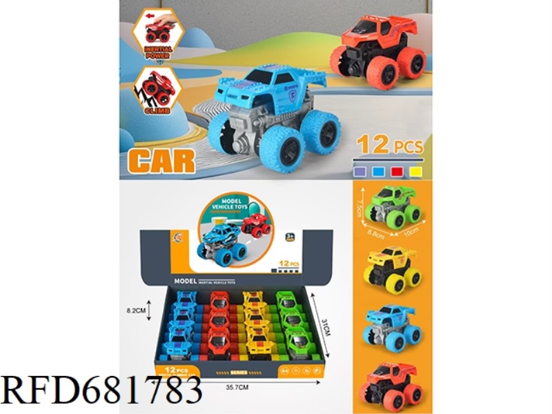 12-PACK INERTIAL FOUR-WHEEL DRIVE