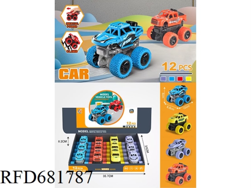 12-PACK INERTIAL FOUR-WHEEL DRIVE