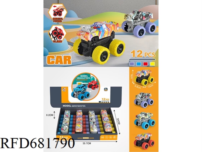 12-PACK INERTIAL FOUR-WHEEL DRIVE