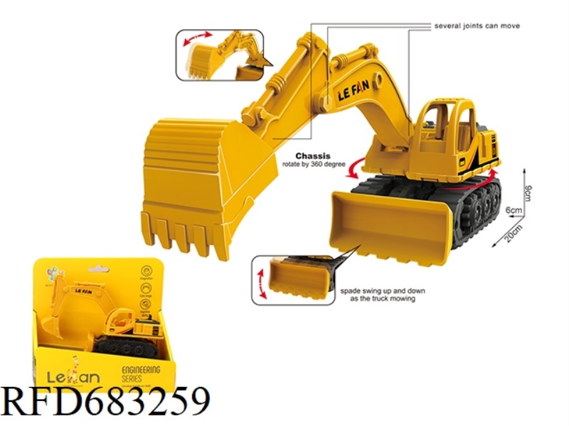 INERTIAL SIMULATION EXCAVATOR
