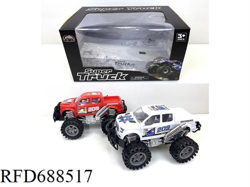 INERTIAL CAR/RED, WHITE