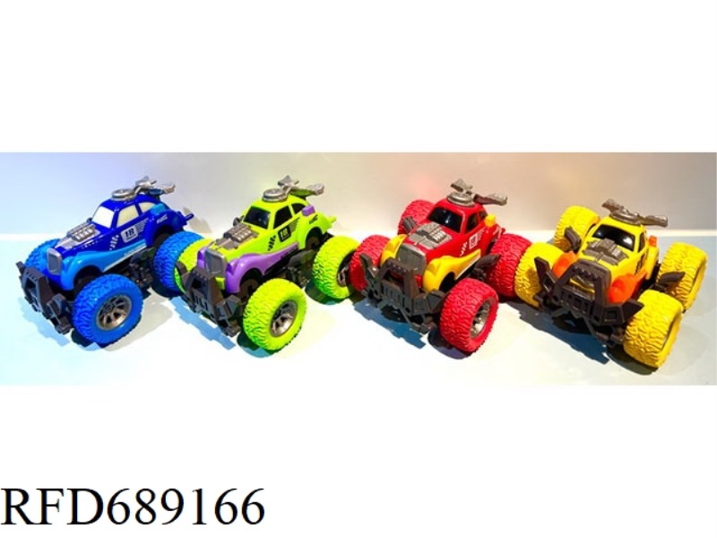 INERTIAL SWINGING BEETLE CAR D WITH LIGHTS (BOX OF 8)