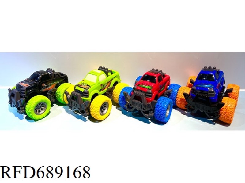 INERTIAL SWING FORD CAR WITH LIGHTS (BOX OF 8)