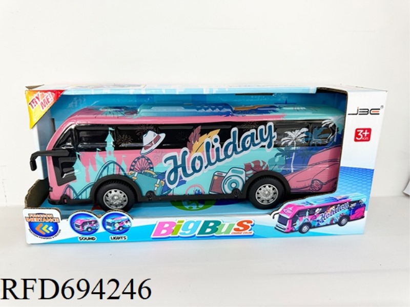 INERTIAL LIGHT-TRANSMITTING TOURIST BUS