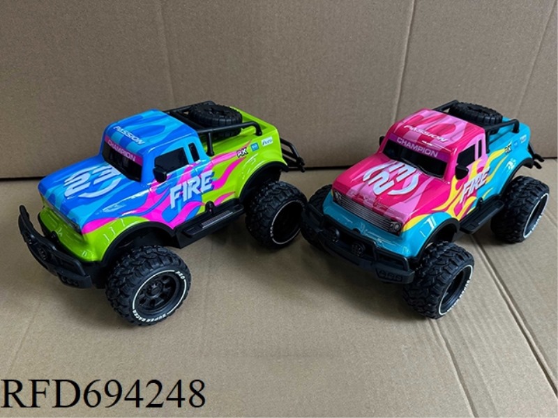 INERTIAL OFF-ROAD LIGHT-TRANSMITTING VEHICLE (4* AG13 PACK OF ELECTRICITY)