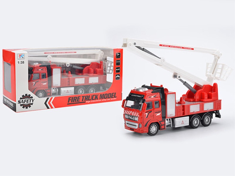PULL BACK ALLOY FIRE ENGINE