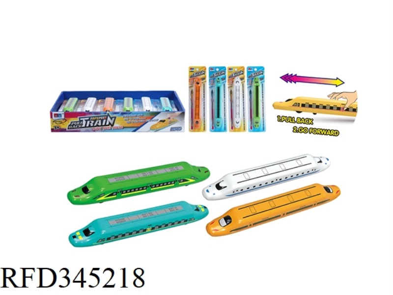 160#PULL BACK TRAIN 12PCS