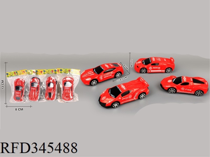 FIRE TRUCK MODEL (PULL BACK)