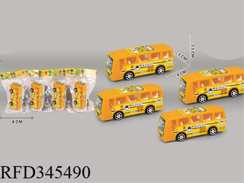 ENGINEERING MINIBUS (PULL BACK)