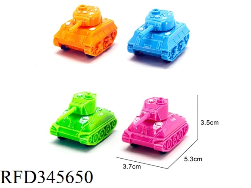 AB CARTOON TANK (PULL BACK)