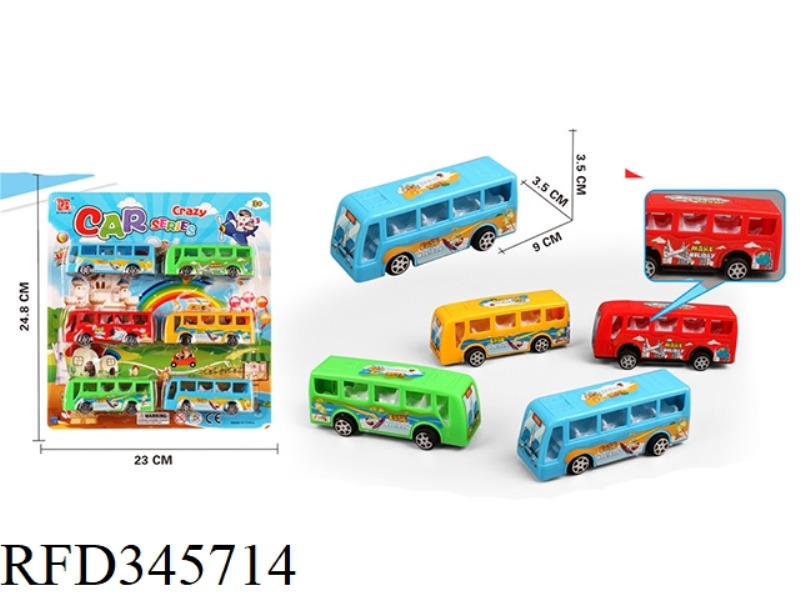 6 BUSES (PULL BACK)