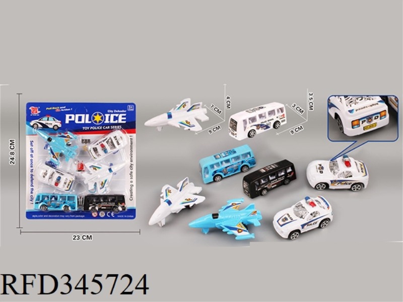 3 TYPES OF POLICE COMBINATIONS (PULL BACK)