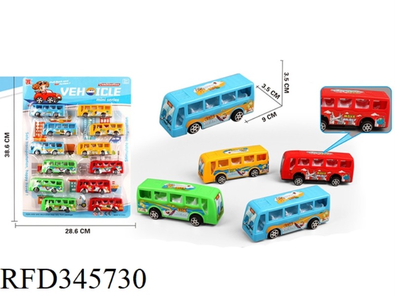 12 BUSES (PULL BACK)