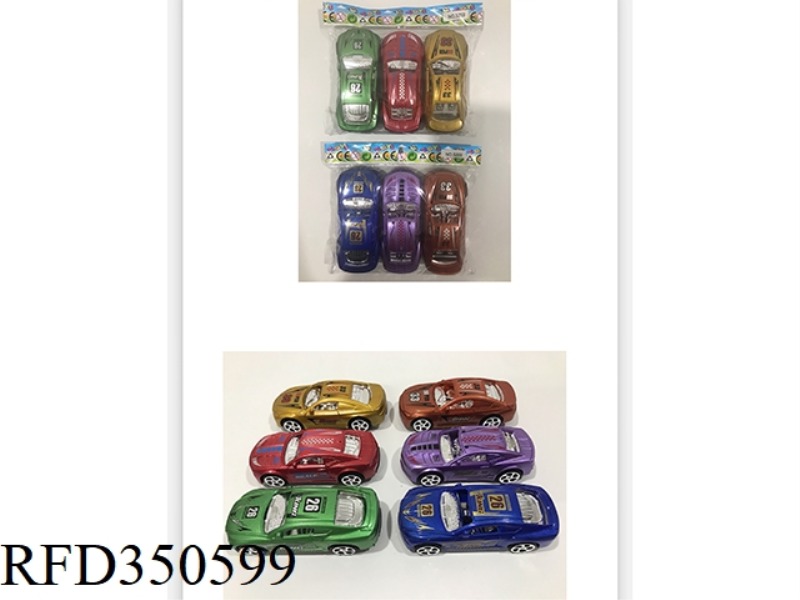 10.5CM PAINTED CAR PULL BACK