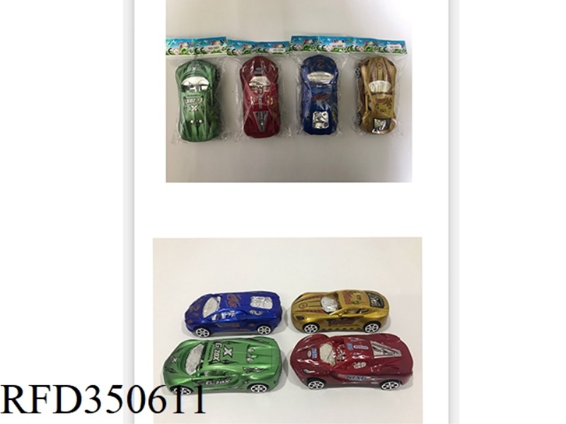 13CM PAINTED CAR PULL BACK