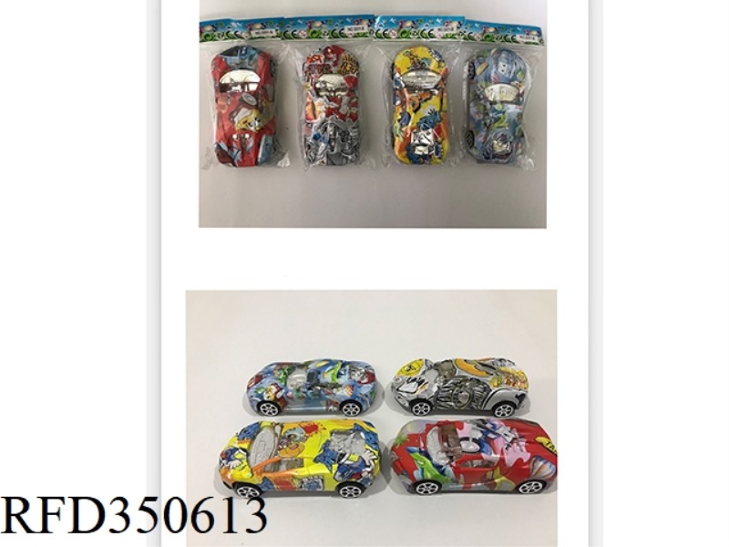 13CM WATERMARK CAR PULL BACK