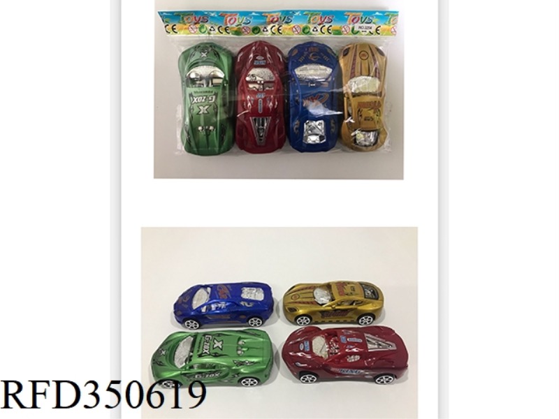 13CM PAINTED CAR PULL BACK
