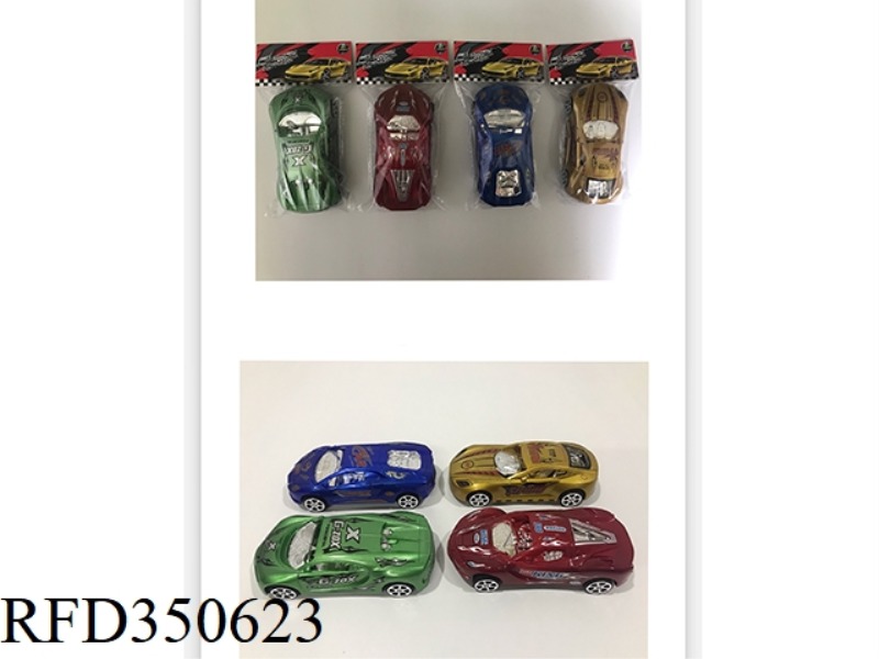13CM PAINTED CAR PULL BACK