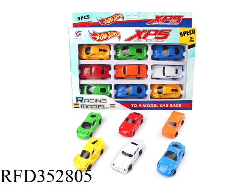 9 PULL BACK CARTS