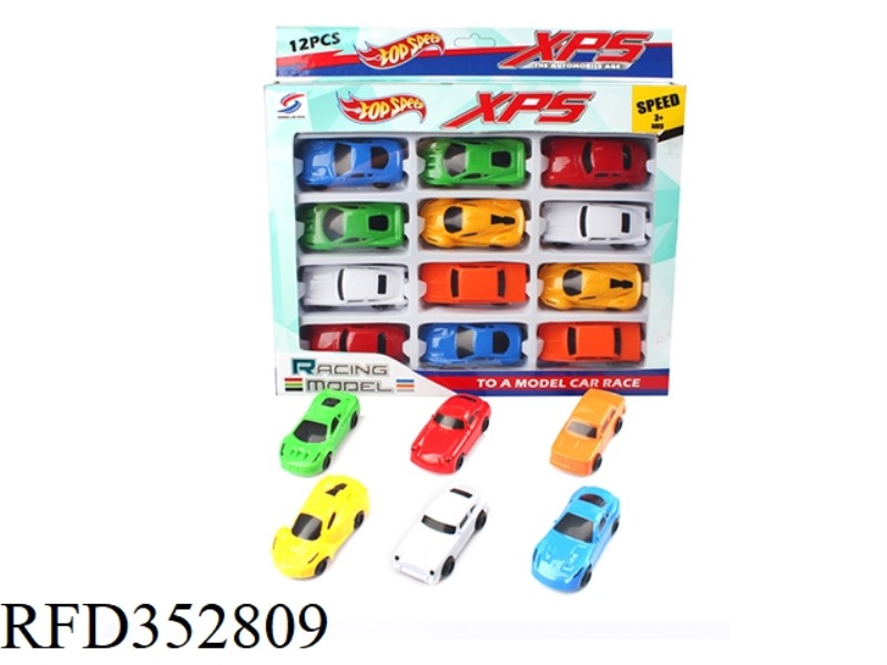 12 PULL BACK CARTS