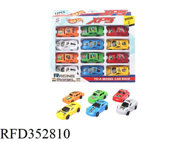 12 PULL BACK CARTS