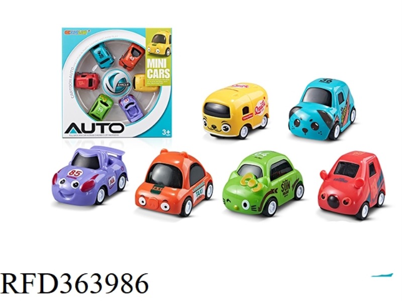 CARTOON PULL BACK CAR