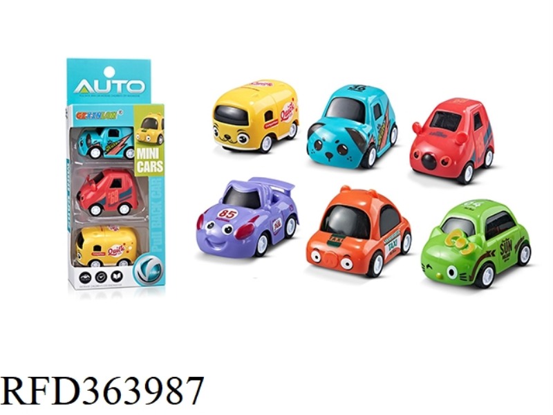 CARTOON PULL BACK CAR