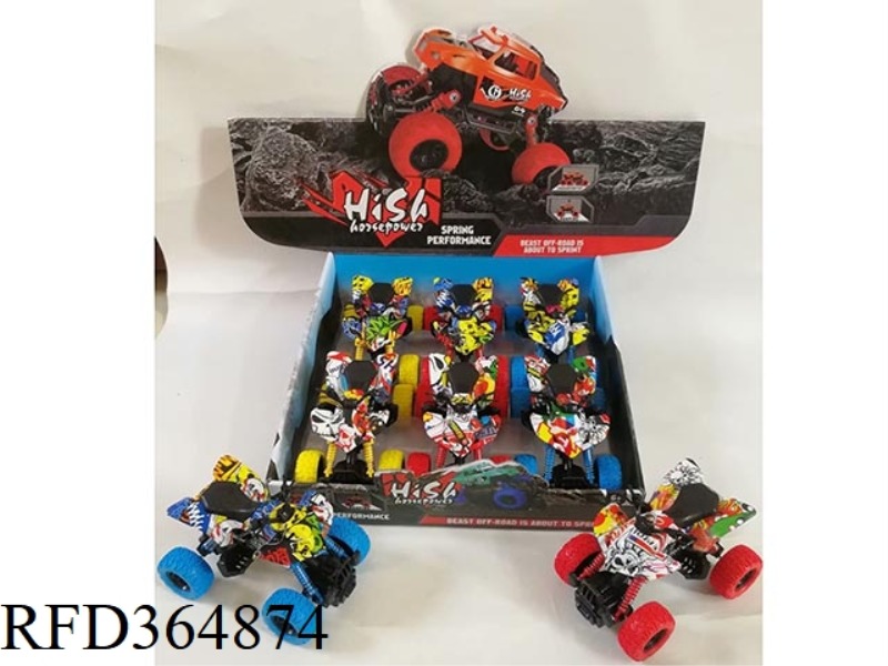 GRAFFITI RESILIENCE CLIMBING CAR 6PCS