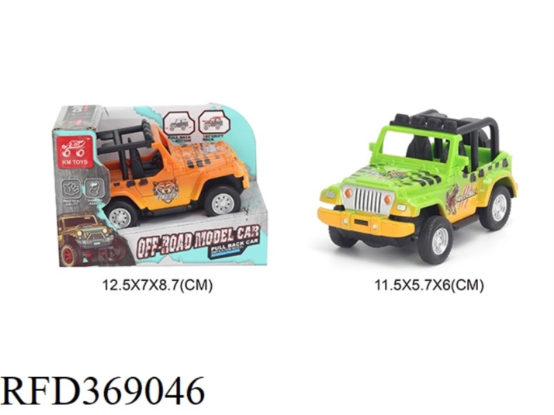 1:43 TWO-CHANNEL PULL BACK DRIFTING STUNT CAR
