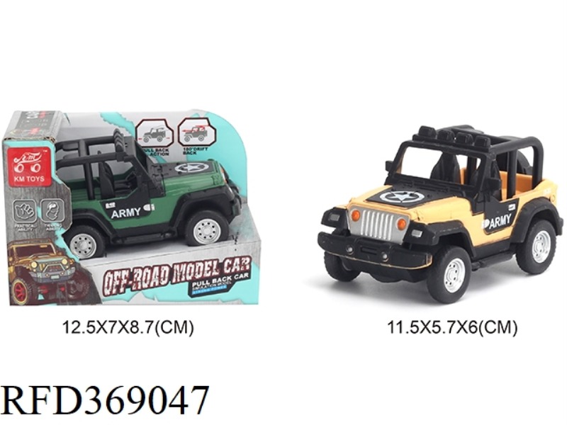 1:43 TWO-CHANNEL PULL BACK DRIFTING STUNT CAR