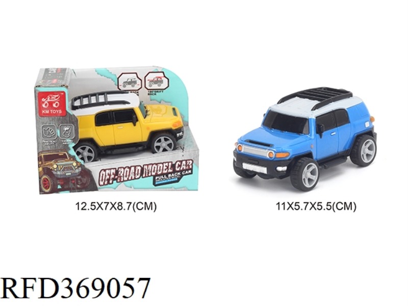 1:43 TWO-CHANNEL PULL BACK DRIFTING STUNT CAR