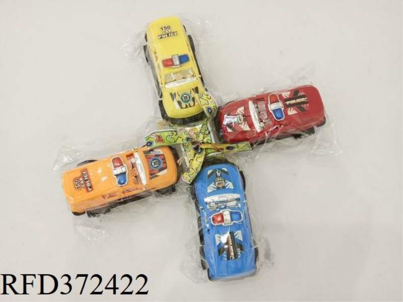 PULL BACK SIMULATION POLICE CAR