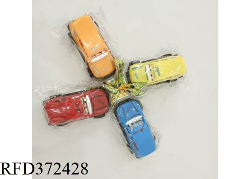 PULL BACK SIMULATION PAD PRINTING CAR